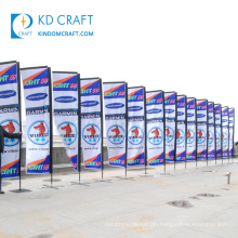 High quality custom fabric full color printed bangkok thailand outdoor flying banners with own logo